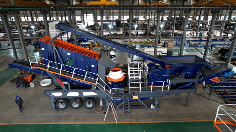 Rubber Tyred Mounted Mobile Stone Crusher